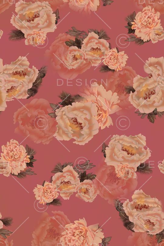 绿植树叶印花华亿平台图片