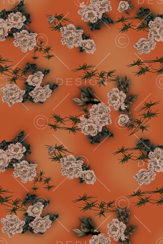 绿植树叶印花华亿平台图片