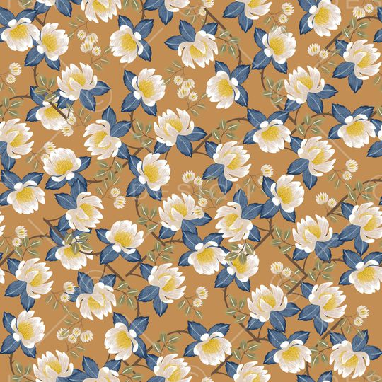 绿植树叶印花华亿平台图片