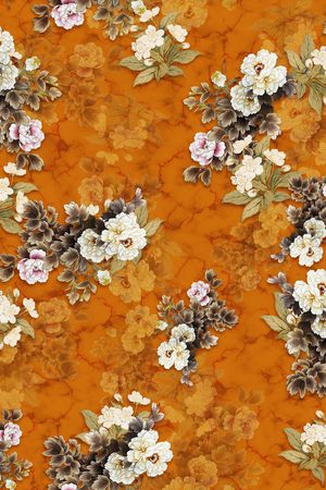 旗袍印花华亿平台图片