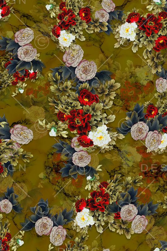 旗袍印花华亿平台图片