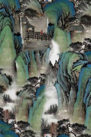 香云纱印花华亿平台图片