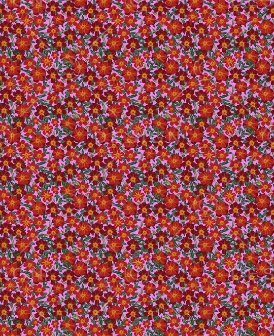 小碎花印花华亿平台图片