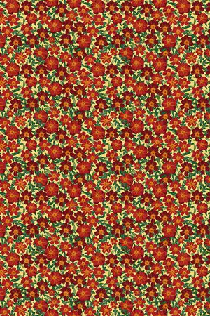 小碎花印花华亿平台图片