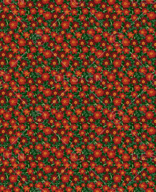 小碎花印花华亿平台图片