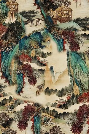 香云纱印花华亿平台图片