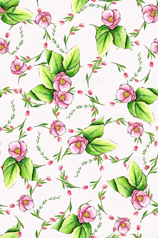 绿植树叶印花华亿平台图片