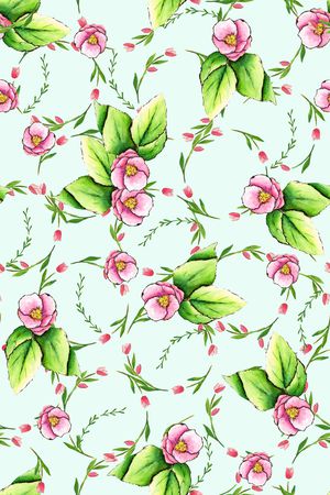 绿植树叶印花华亿平台图片