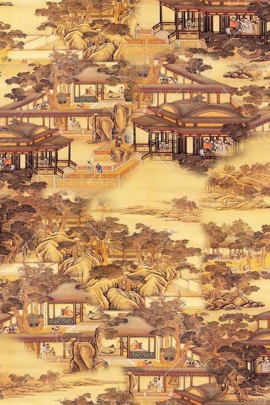 香云纱印花华亿平台图片