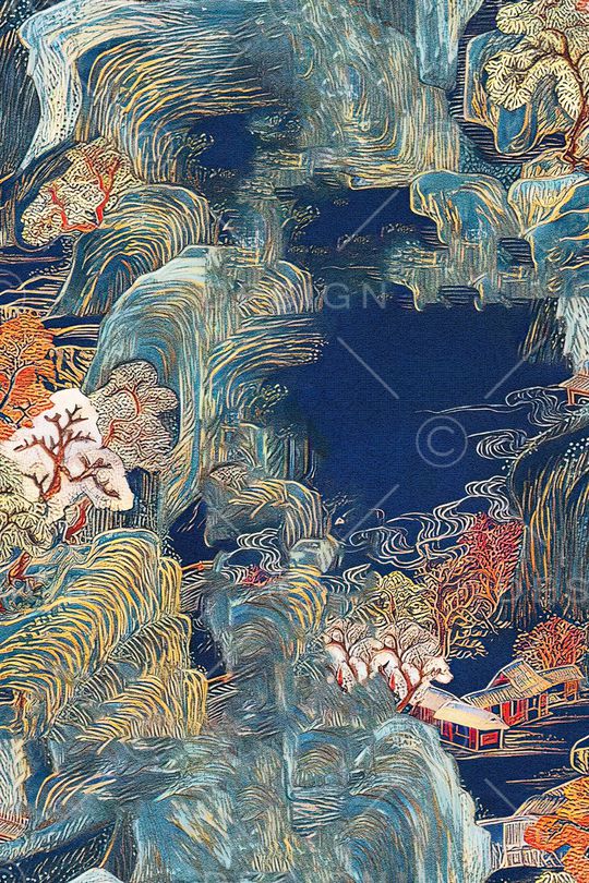 香云纱印花华亿平台图片