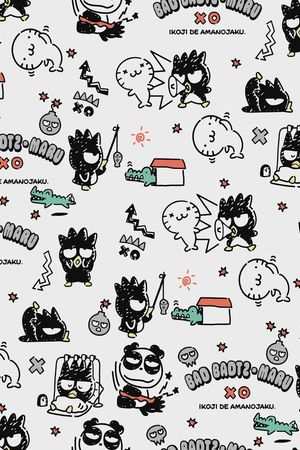 卡通人物印花华亿平台图片