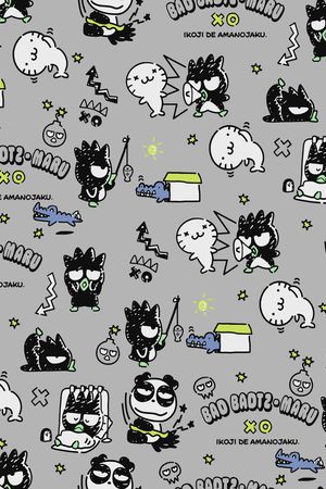 卡通人物印花华亿平台图片