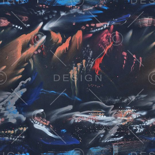 涂鸦印花华亿平台图片