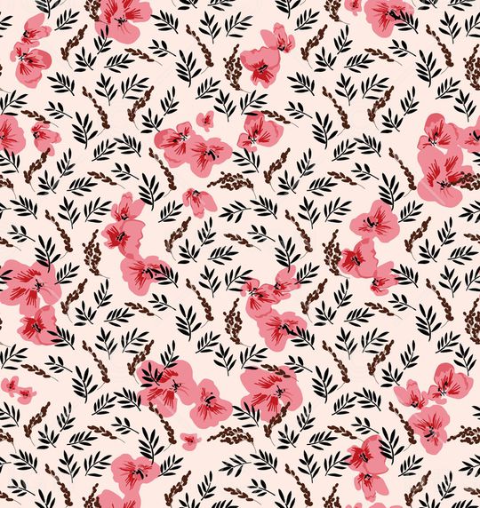 连衣裙印花华亿平台图片