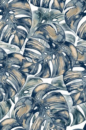 绿植树叶印花华亿平台图片