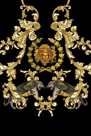 花纹印花华亿平台图片