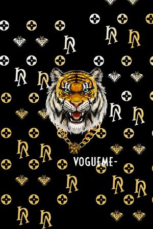 几何花卉印花华亿平台图片