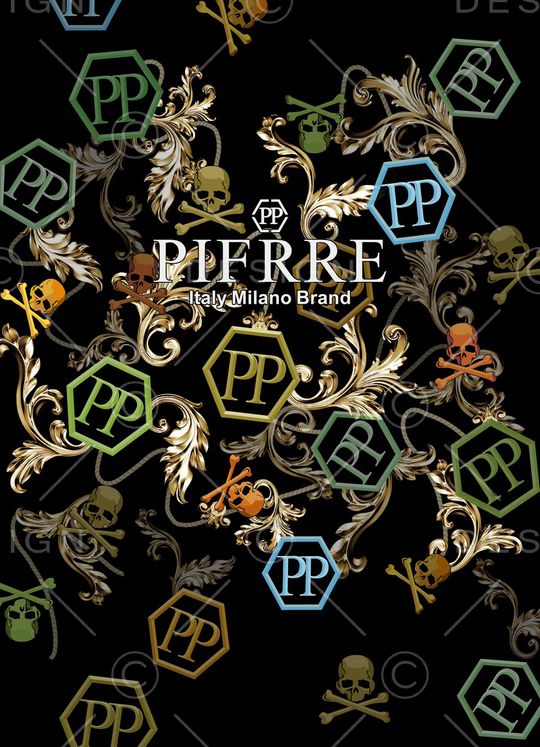 大牌男装印花华亿平台图片