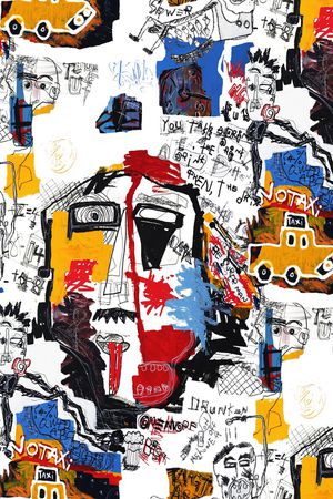 涂鸦印花华亿平台图片