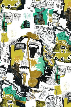 涂鸦印花华亿平台图片