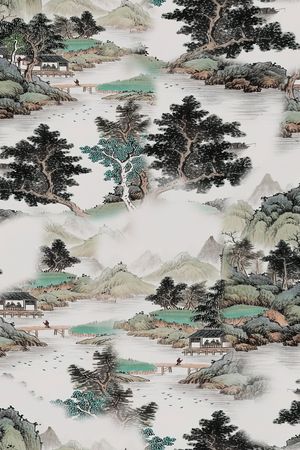 香云纱印花华亿平台图片