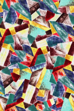 几何印花华亿平台图片