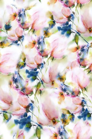 水彩印花华亿平台图片