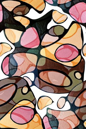 几何印花华亿平台图片