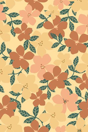 复古印花华亿平台图片