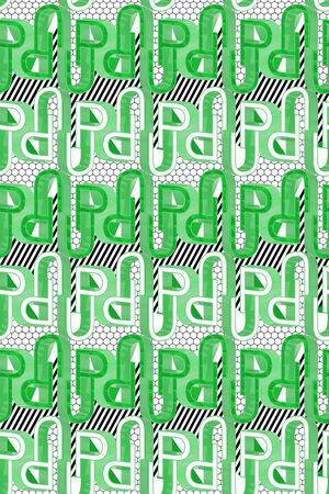 线条印花华亿平台图片