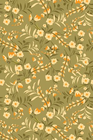 复古印花华亿平台图片