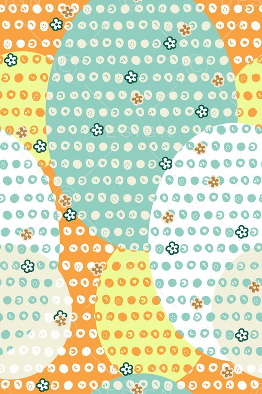 小清新印花华亿平台图片