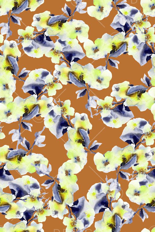 水彩印花华亿平台图片