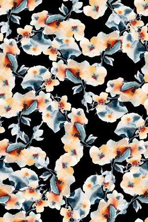 水彩印花华亿平台图片