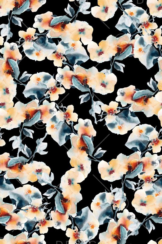 水彩印花华亿平台图片