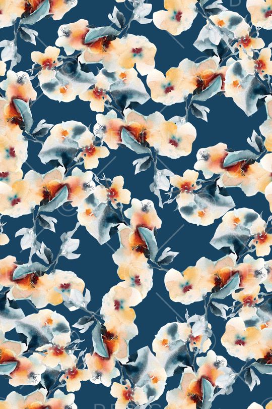 水彩印花华亿平台图片