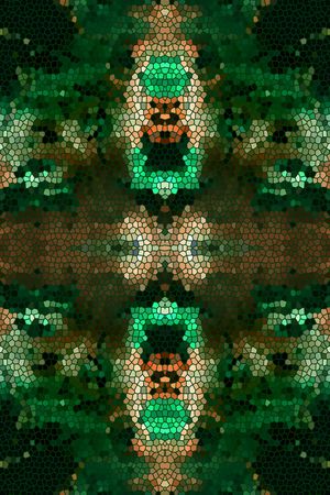 几何印花华亿平台图片