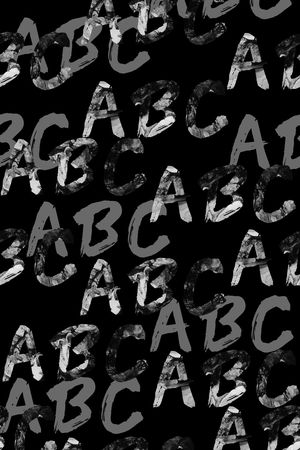 字母印花华亿平台图片