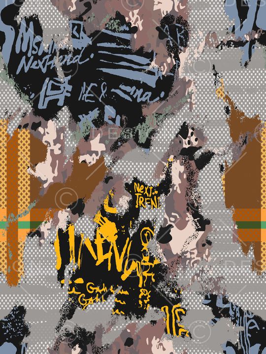 字母印花华亿平台图片