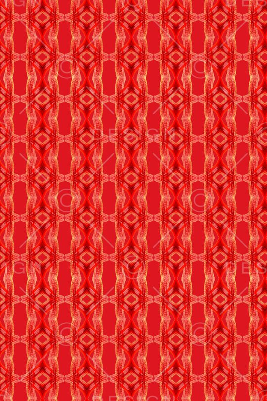 几何花卉印花华亿平台图片