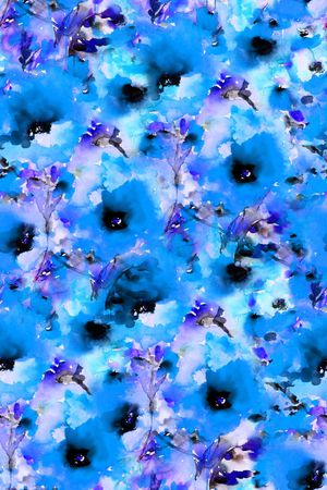 水彩印花华亿平台图片