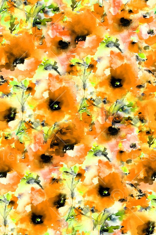 水彩印花华亿平台图片