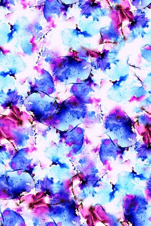 水彩印花华亿平台图片