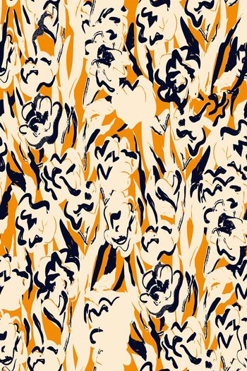 春夏华亿平台印花华亿平台图片