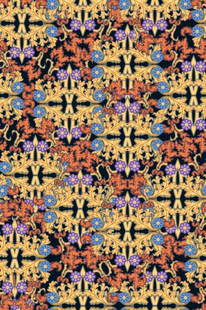 几何印花华亿平台图片