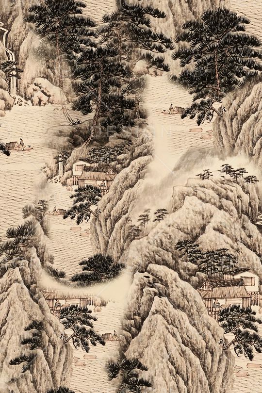 香云纱印花华亿平台图片