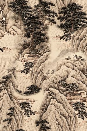 香云纱印花华亿平台图片