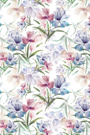 连衣裙印花华亿平台图片