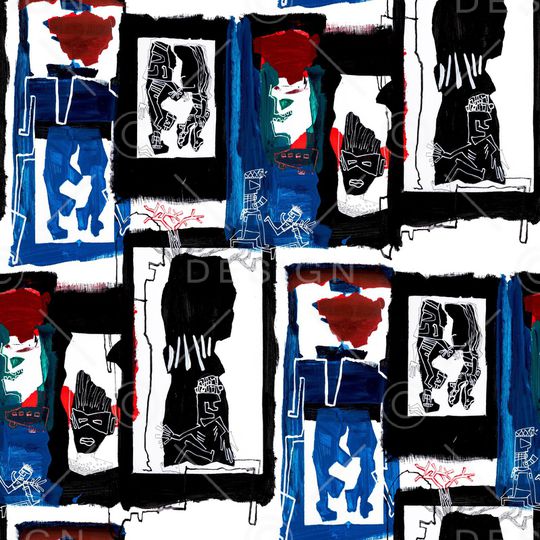 涂鸦印花华亿平台图片