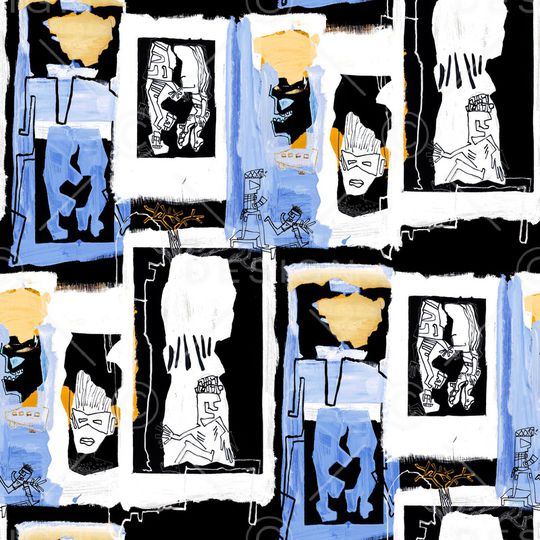 涂鸦印花华亿平台图片